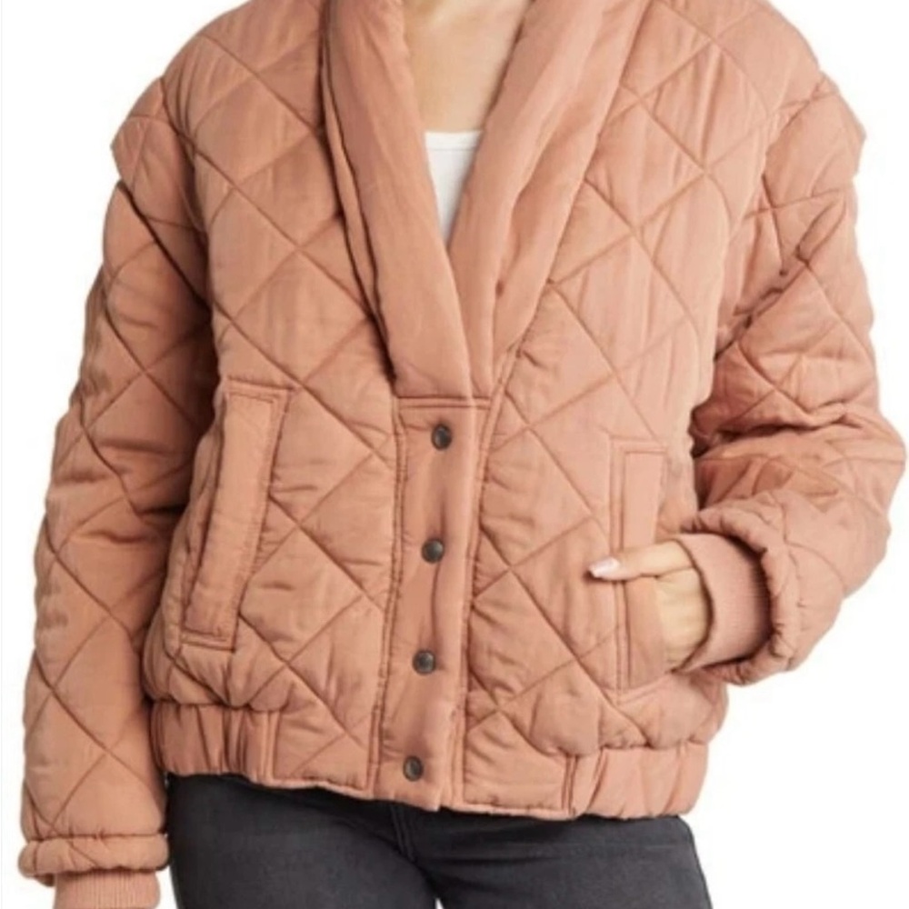 Blank NYC Making Time Quilted Puffer Jacket